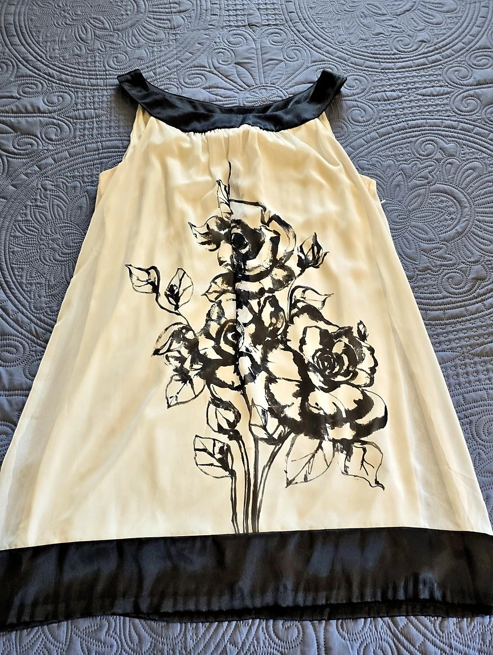 Connected Floral Tank Top Dress
